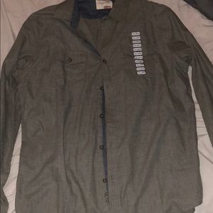 XXL Sovereign Code Gray Dress Shirt